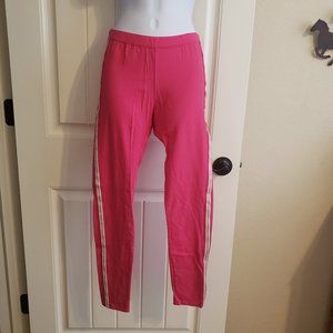 My Favorite Legging Hot Pink w/Gold Stripe down leg